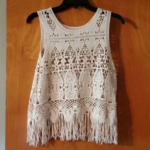 Crochet tank top